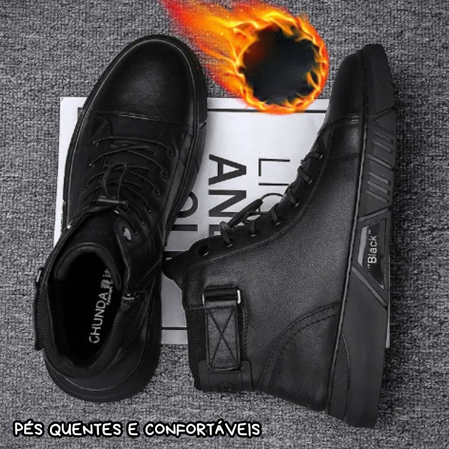 Botas de Couro Premium Tempus™