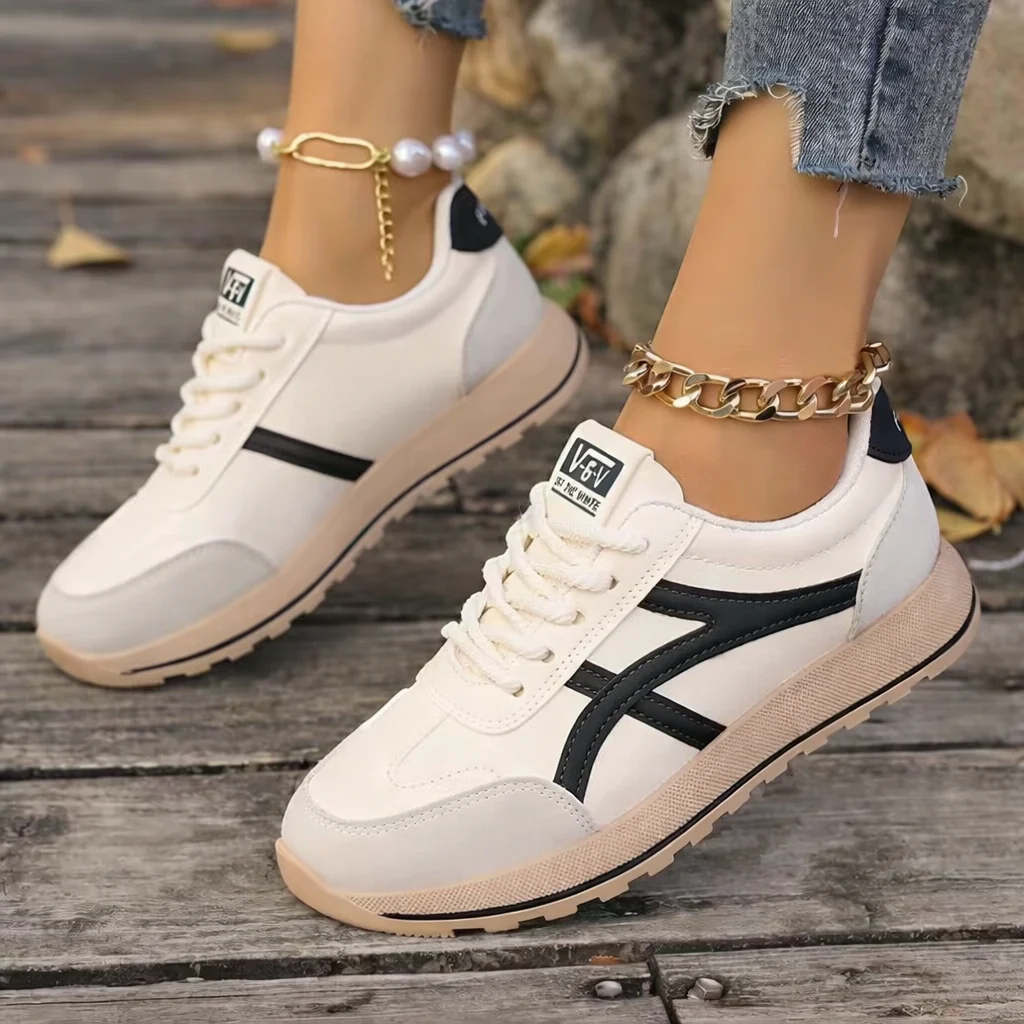 Ténis retro com plataforma | Hype